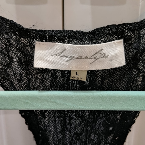 Rose Gold Sequin Mini Dress - Picture 5 of 5